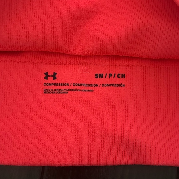 ⚡️2/$25⚡️ Under Armour Women’s Neon Pink Longline Sports Bra | Size S | New - Picture 8 of 10